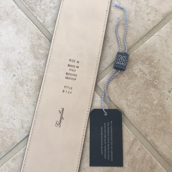 Garuglieri Italian leather belt - Picture 8 of 8